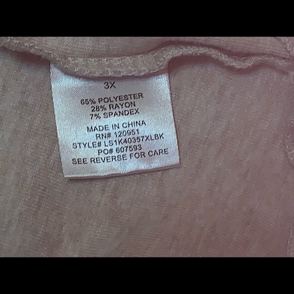 Olive & Oak Beige Cardigan Sweater (size 3x) - Picture 5 of 8